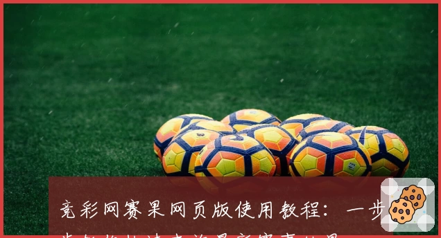 竞彩网赛果网页版使用教程:一步步教你快速查询最新赛事结果
